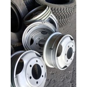 Диск 6x20 6x222.25 ГАЗ4111 ЕТ131Silver 1650кг с кольцом